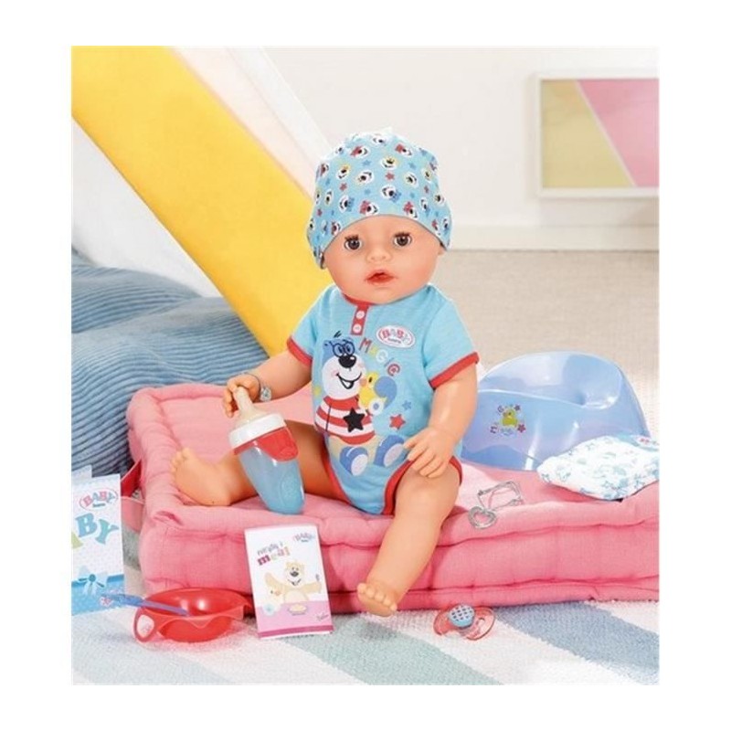 BABY BORN - Magic Boy - Poupée bébé garçon avec 11 accessoires -