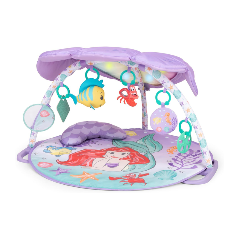 DISNEY BABY -PETITE SIRENE- Tapis d'éveil bébé évolutif Arche, jouets sensori...