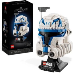LEGO Star Wars 75349 Le Casque du Capitaine Rex, Maquette a Construire pour A...