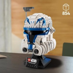 LEGO Star Wars 75349 Le Casque du Capitaine Rex, Maquette a Construire pour A...