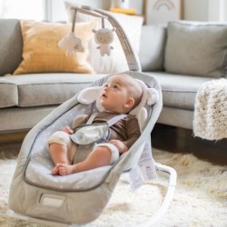 INGENUITY Transat pour bébé bascule évolutif pliable - Petit Mouton - Positio...