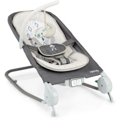 INGENUITY -Parker- Transat bébé pliable massage ventre - Position fixe ou a b...