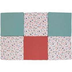 Maxi tapis d'éveil Malin - TINEO - Tapis évolutif 5-en-1 - 180 x 120 cm - Géo...