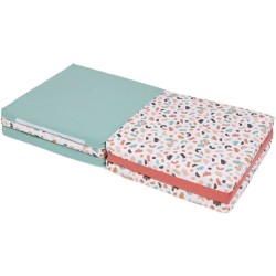 Maxi tapis d'éveil Malin - TINEO - Tapis évolutif 5-en-1 - 180 x 120 cm - Géo...