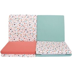 Maxi tapis d'éveil Malin - TINEO - Tapis évolutif 5-en-1 - 180 x 120 cm - Géo...