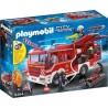 PLAYMOBIL 9464 Fourgon d'intervention des pompiers jaune avec canon a eau fon...