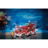 PLAYMOBIL 9464 Fourgon d'intervention des pompiers jaune avec canon a eau fon...