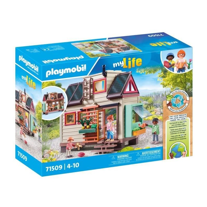 Playmobil 71509 Tiny House, La Petite Maison, My Life, Des 4 ans