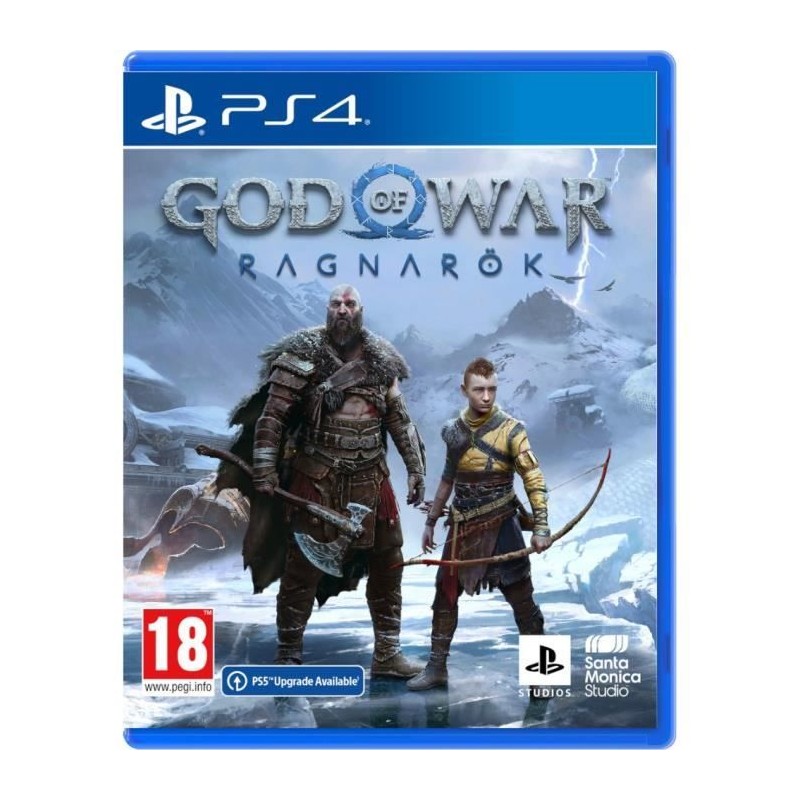 God Of War : Ragnarök Jeu PS4 (Mise a niveau PS5 disponible)