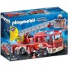 PLAYMOBIL 9463 Camion de pompiers, Avec échelle pivotante, City Action, des 4...