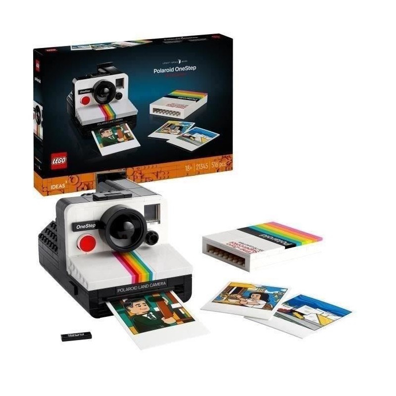 LEGO 21345 Ideas Appareil Photo Polaroid OneStep SX-70, Maquette a Construire...