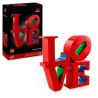 LEGO Art 31214 LOVE - Set de construction pour adultes - Décoration et cadeau...