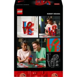 LEGO Art 31214 LOVE - Set de construction pour adultes - Décoration et cadeau...