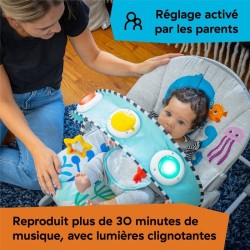 BABY EINSTEIN Transat bébé évolutif Octopus jusqu'a 18kg-cadeau bébé, Positio...
