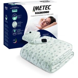 Surmatelas Chauffant - Imetec - 1 Place Adapto, 150x80cm - 6 Températures - 1...