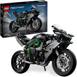 LEGO Technic 42170 La Moto Kawasaki Ninja H2R, Idée Cadeau pour Enfants, Joue...