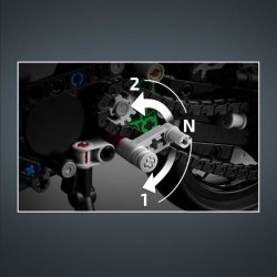 LEGO Technic 42170 La Moto Kawasaki Ninja H2R, Idée Cadeau pour Enfants, Joue...