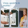 Machine a soda BRITA - SodaONE Noire - 1 Bouteille 1L et 1 Cylindre de CO2 in...