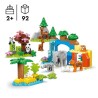 LEGO DUPLO Ma ville 10446 Familles d'animaux sauvages 3-en-1 - Jeux d'éveil a...