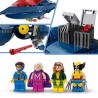 LEGO 76281 Marvel Le X-Jet des X-Men, Jouet d'Avion, Chasseur avec Minifiguri...