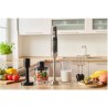 Mixeur plongeant 6 en 1 - SENCOR - SHB 6442BK - 1200 W - Technologie TITANIUM...