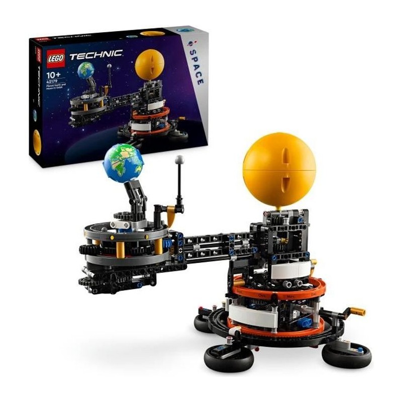 LEGO Technic 42179 La Planete Terre et la Lune en Orbite, Jouet, Theme du Sys...