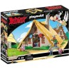 PLAYMOBIL 70932 Astérix, La hutte d'Abraracourcix, Personnages, 110 pieces, D...