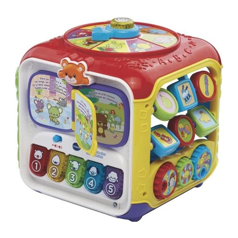 Cube des découvertes interactif VTECH BABY - Multicolore - 10