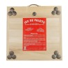 Jeu de Palet Complet MECABOIS - 12 palets en bois massif - Jeu familial tradi...