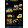 LEGO Icons 10338 Transformers Bumblebee - Figurine Robot pour Adultes - Véhicule