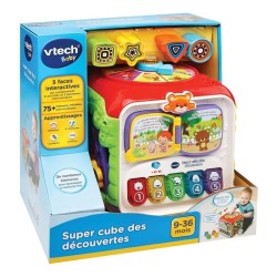 Cube des découvertes interactif VTECH BABY - Multicolore - 10