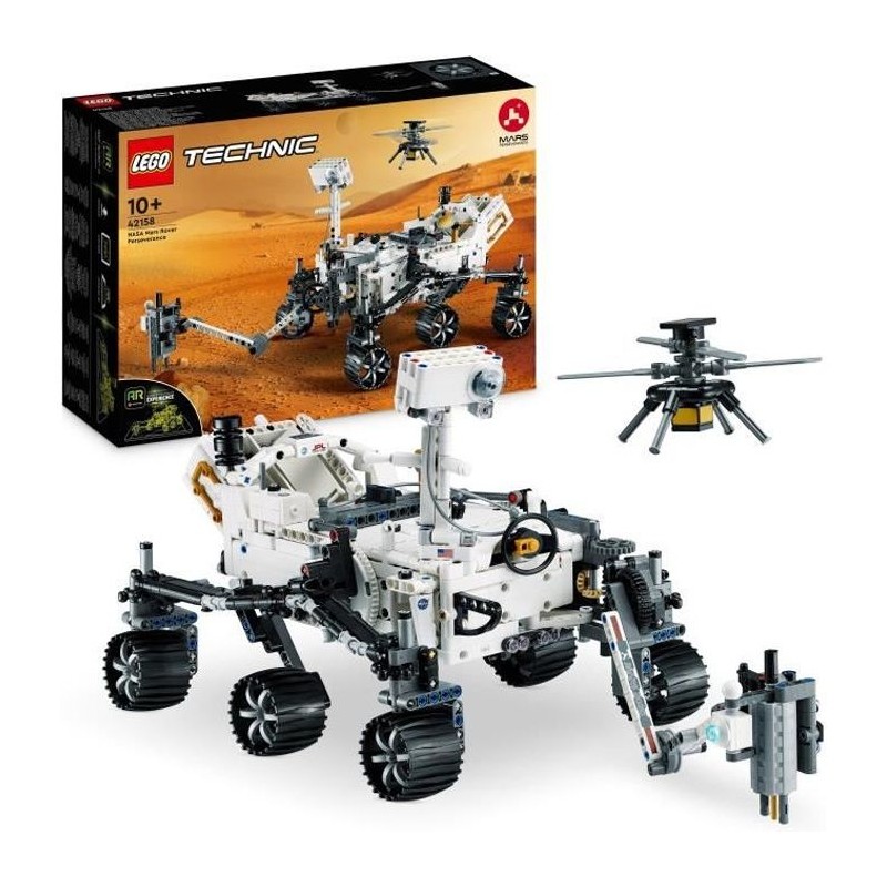 LEGO Technic 42158 NASA Mars Rover Perseverance, Jouet Découverte de l'Espace...