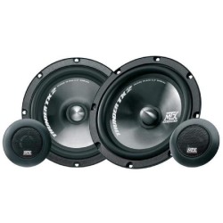 MTX TX265S Haut-parleurs voiture Kit 2 voies 16,5cm 65W RMS 4O tweeter néodym...