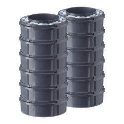 TOMMEE TIPPEE - Recharges pour poubelles a couches - Twist & Click -  Film mu...