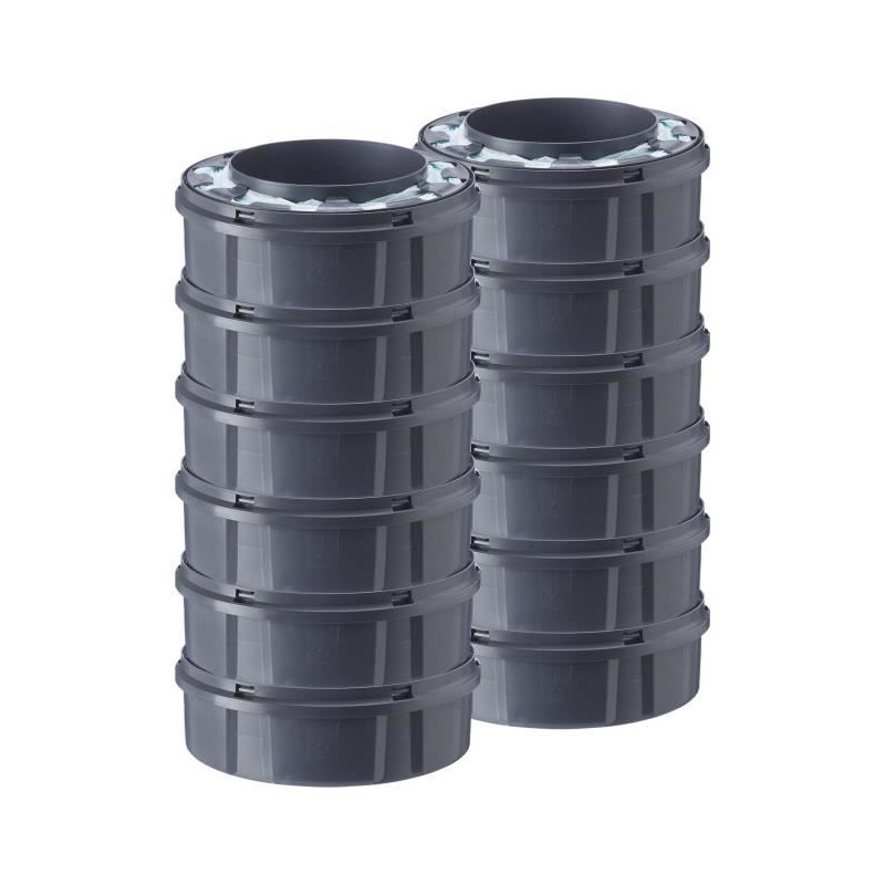 TOMMEE TIPPEE - Recharges pour poubelles a couches - Twist & Click -  Film mu...