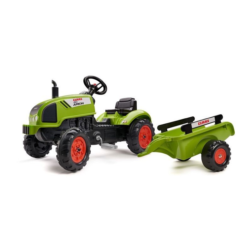 Tracteur avec remorque et capot ouvrant - FALK - Class - Des 2 ans - 100% Fab...