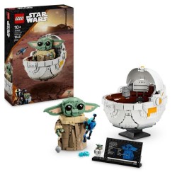 LEGO Star Wars : The Mandalorian 75403 Grogu et son landau - Jeu de construct...