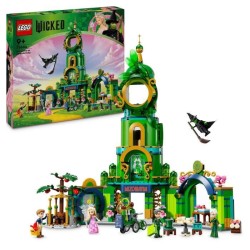 LEGO Wicked 75684 Bienvenue a Emerald City - Jouet a Collectionner avec Glind...