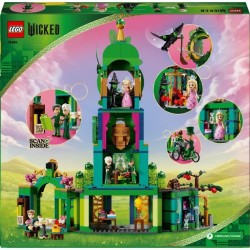LEGO Wicked 75684 Bienvenue a Emerald City - Jouet a Collectionner avec Glind...
