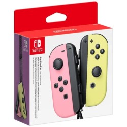 Paire de manettes Joy-Con Rose Pastel & Jaune Pastel pour Nintendo