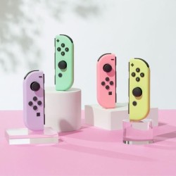 Paire de manettes Joy-Con Rose Pastel & Jaune Pastel pour Nintendo