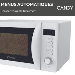 Micro-ondes Candy Idea CMWA20SDLW 700W Digital 20L Blanc - Fonction