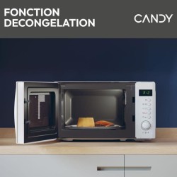 Micro-ondes Candy Idea CMWA20SDLW 700W Digital 20L Blanc - Fonction