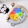 BABY EINSTEIN ZEN LE ZEBRE Tapis d'éveil arche de jeu en bois,  jouets multis...