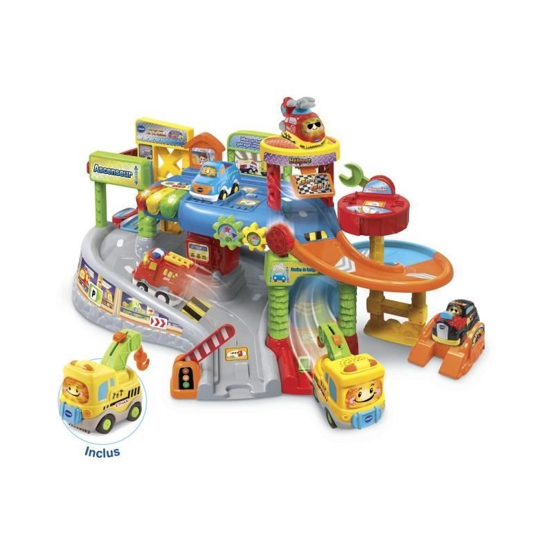 Garage interactif Tut Tut Bolides VTECH - Ethan le pro de la dépanne