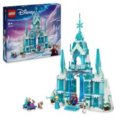 LEGO | Disney 43244 Le palais de glace d'Elsa, jouet de construction pour enf...