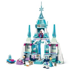 LEGO | Disney 43244 Le palais de glace d'Elsa, jouet de construction pour enf...