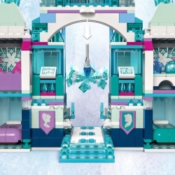 LEGO | Disney 43244 Le palais de glace d'Elsa, jouet de construction pour enf...