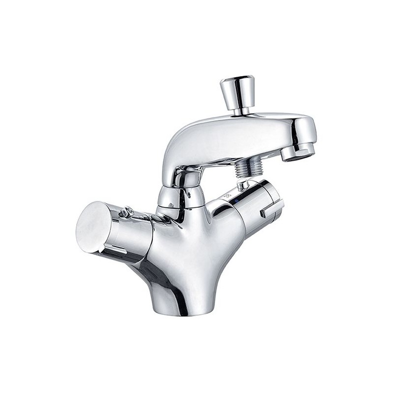 Edouard Rousseau - Mitigeur Thermostatique Bain Douche VOLGA 2 Monotrou - Chromé