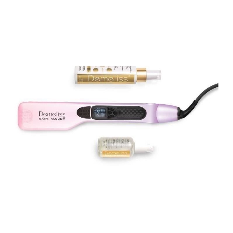 Lisseur Vapeur - SAINT ALGUE - Coffret Premium Demeliss TITANIUM DREAMS - Col...